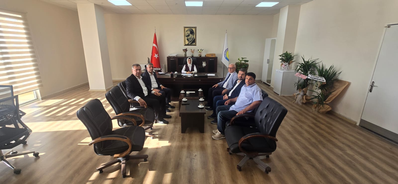 Müdürümüze Tebrik Ziyareti